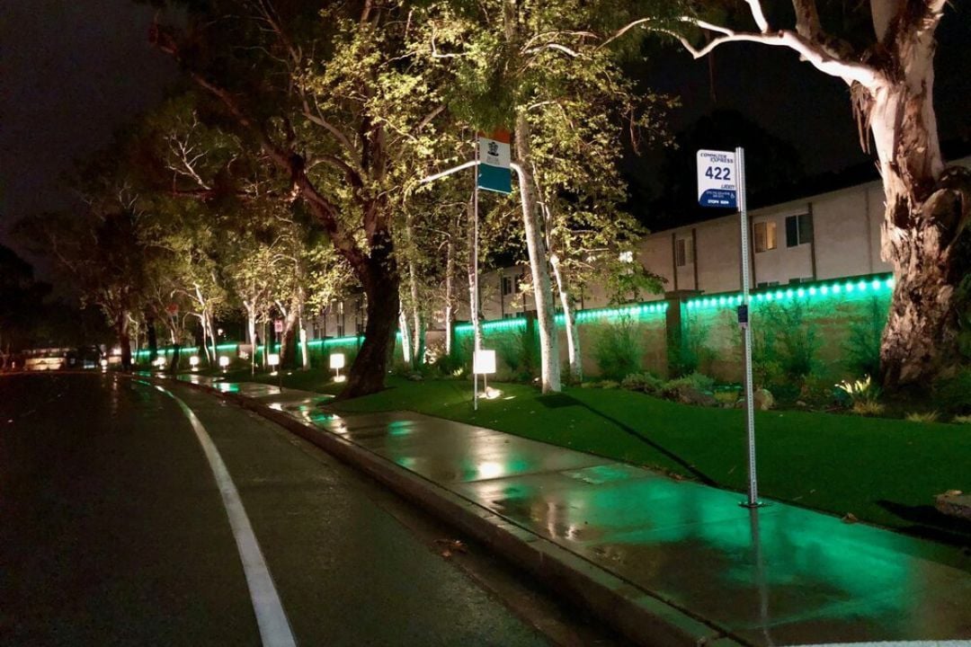 Street view Fence Lighting