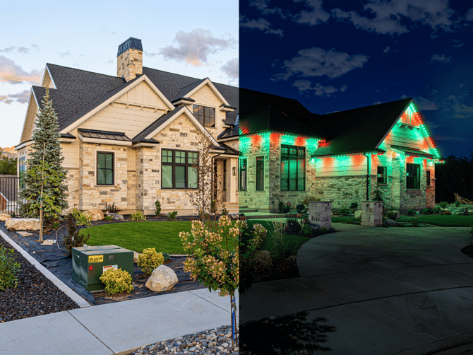 trimlight permanent holiday christmas lighting
